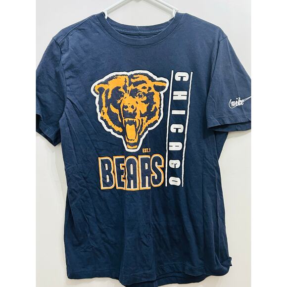 Nike Chicago Bears NFL Graphic Tee Large Bear Logo The Nike Tee Size M - Picture 3 of 3